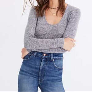 Madewell Song Scoop Bodysuit